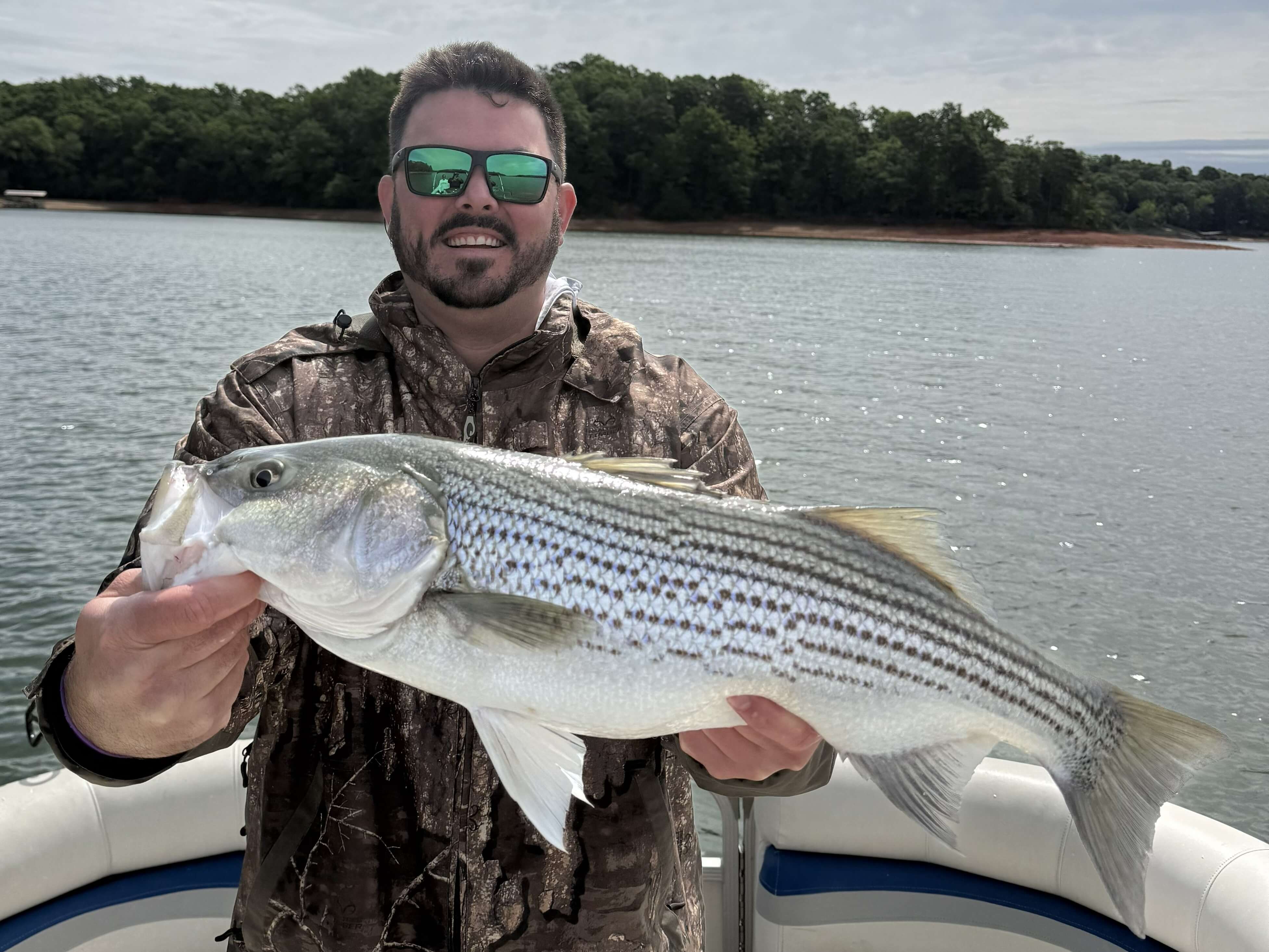 On the water with Captain Bruce