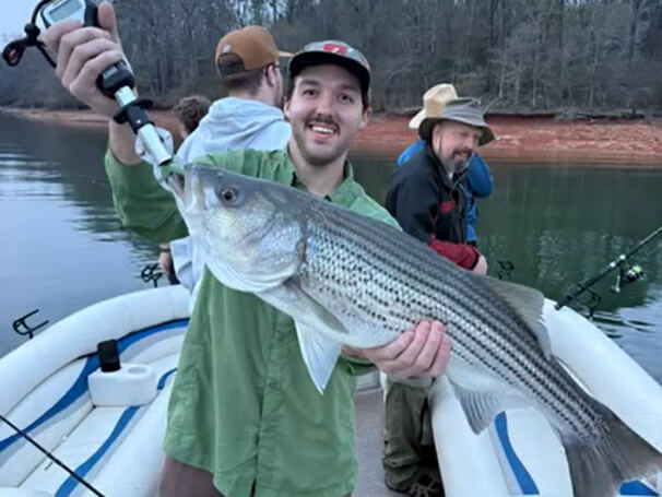 On the water with Captain Bruce